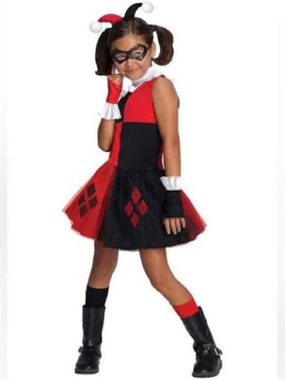 DC Harley Quinn Costume Girls Small NEW